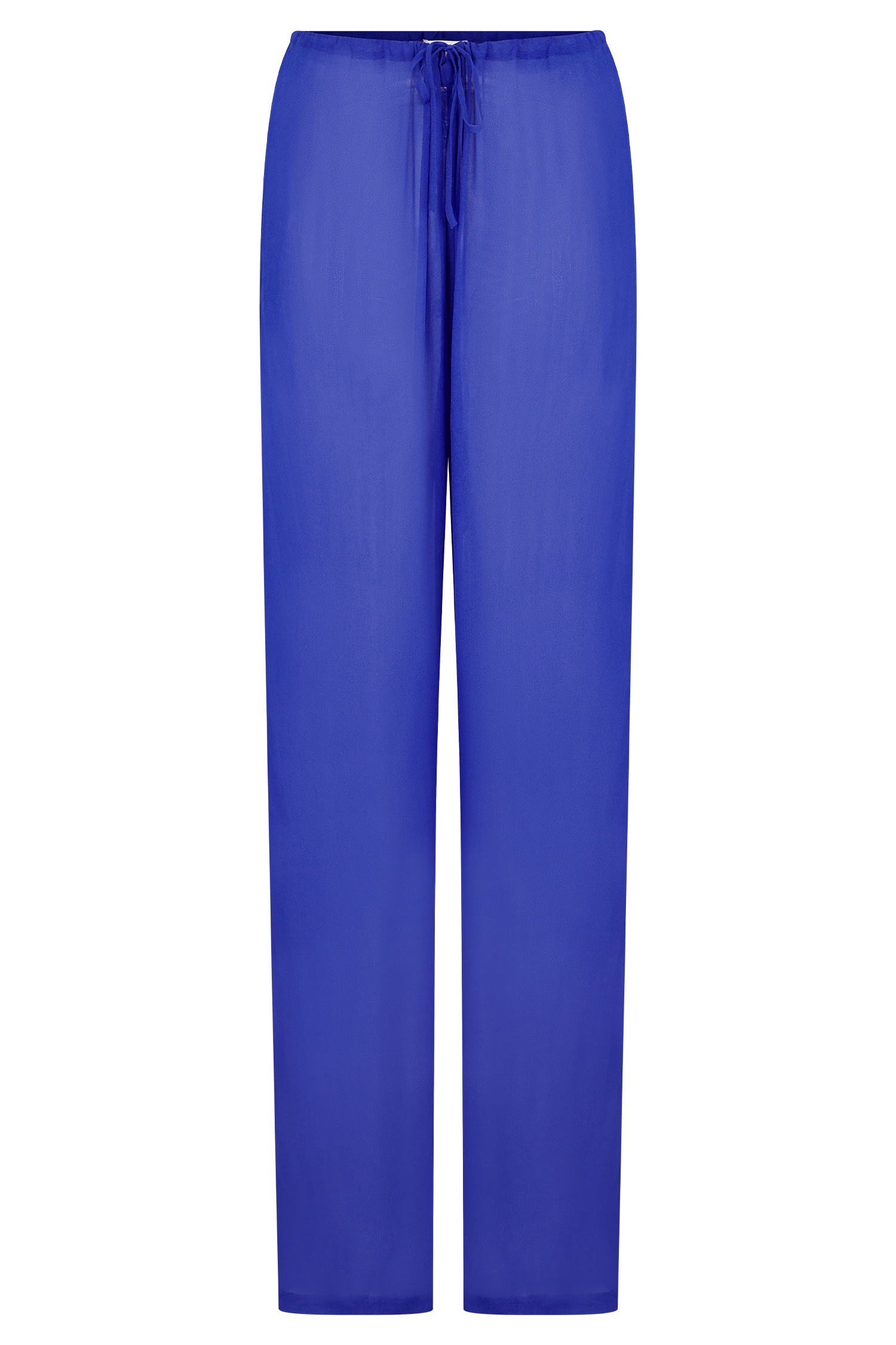 Tonya Sheer Straight Leg Pant - Cobalt Blue