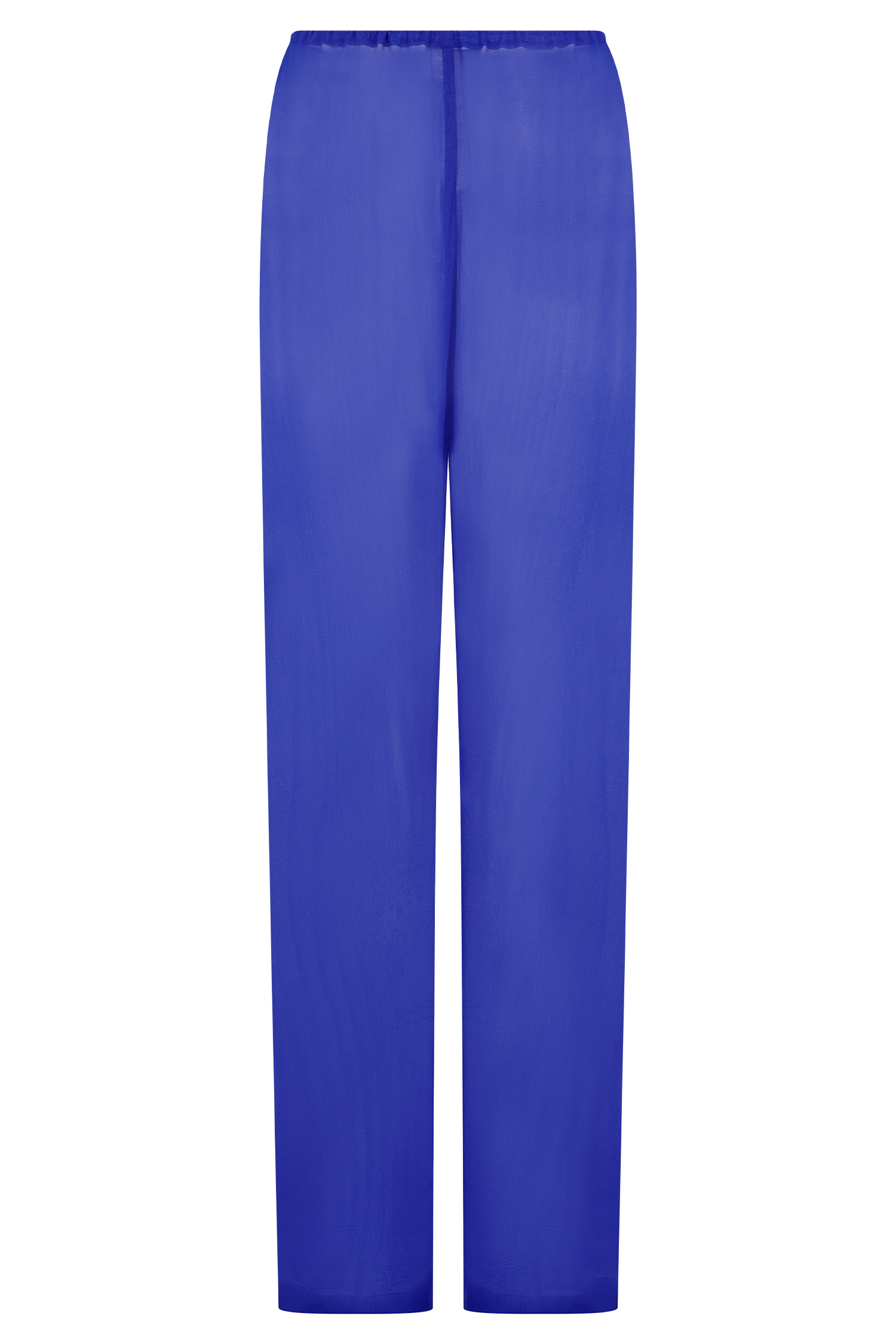 Tonya Sheer Straight Leg Pant - Cobalt Blue